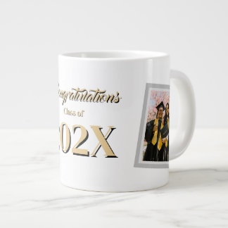 Anpassningsbar Foto Klass 202X Examen Jumbo Mugg