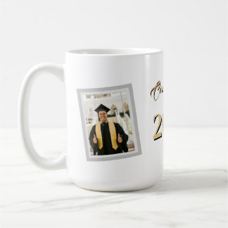 Anpassningsbar Foto Klass 202X Examen Kaffemugg