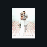 Anpassningsbar Foto kommer ihåg den här gången Brö Canvastryck<br><div class="desc">Anpassningsbar Foto kommer ihåg den här gången Bröllop. Byt bara ut exempelfotot mot din egen favorit porträtt orientering och hög upplösning. Romantiskt ordspråk: Kom ihåg Den här ögonblicket finns i ett skript för elegant som är angivet i grund. Du kan ändra färg i den här texten om det behövs för...</div>