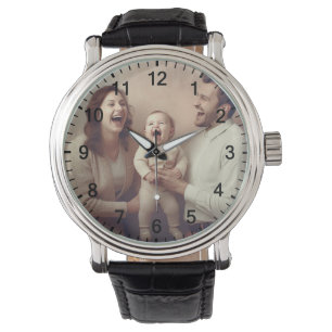 Anpassningsbar Foto (lägg till eget foto och/eller Armbandsur
