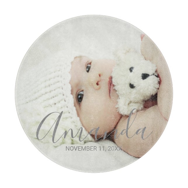 Anpassningsbar Foto med eget namn och egen text (Framsidan)