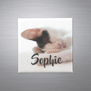 Anpassningsbar Foto Modern Cute Personlig Family P Magnet
