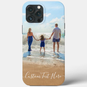 Anpassningsbar Foto och text iphone case din egen