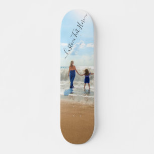 Anpassningsbar Foto och text på Skateboard
