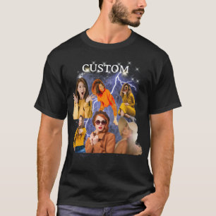 Anpassningsbar Foto på din egen Bootleg Idea-gåva T Shirt