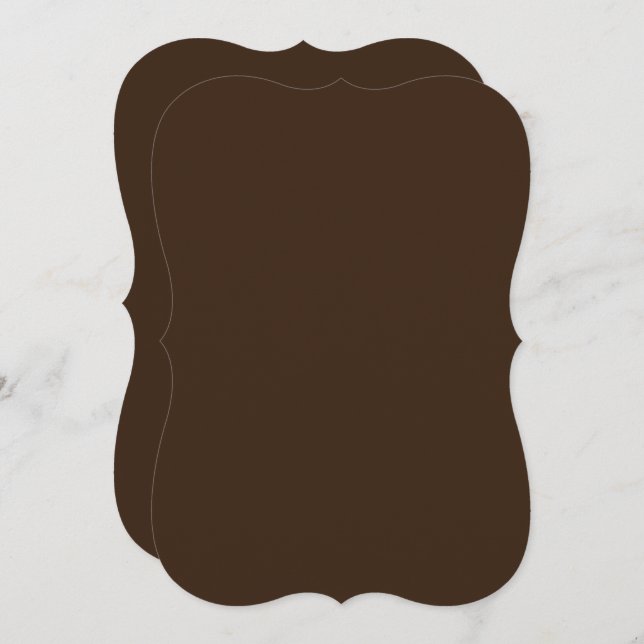 Anpassningsbar Foto - tackkort | Modern platt ante (Fram/baksida)