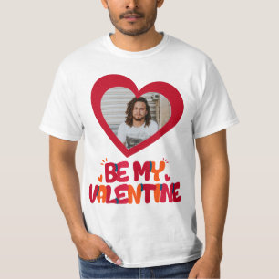 ANPASSNINGSBAR FOTO   VALENTINS DAG   Kön neutralt T Shirt