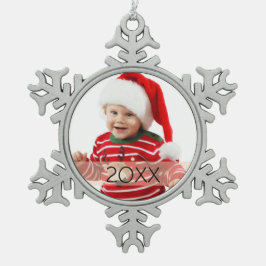 Anpassningsbar Fotoår för ornament