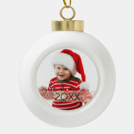 Anpassningsbar Fotoår för ornament