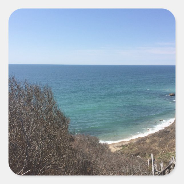 Anpassningsbar fotobild bild fyrkantigt klistermärke (Framsida)