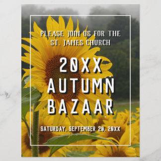 Anpassningsbar Fotohändelseutfällare Reklamblad