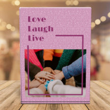 Anpassningsbar Fotoinspirationsgåvor för kvinnors 