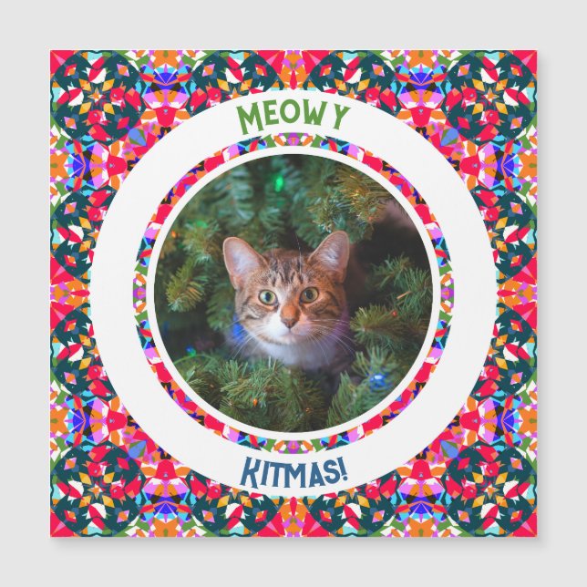 Anpassningsbar Fotojulklapp Pappa Pappa färgkort (Framsida)