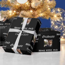 Anpassningsbar, fotoklassgrad för svart och vit St Presentpapper