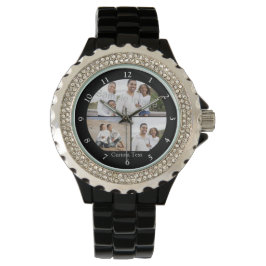 Anpassningsbar Fotokollage Armbandsur