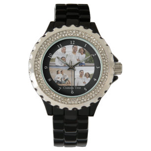 Anpassningsbar Fotokollage Armbandsur
