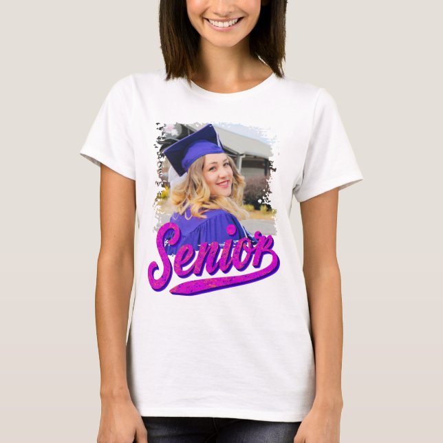 Anpassningsbar Fotokvinnors skjortor T Shirt (Framsida)
