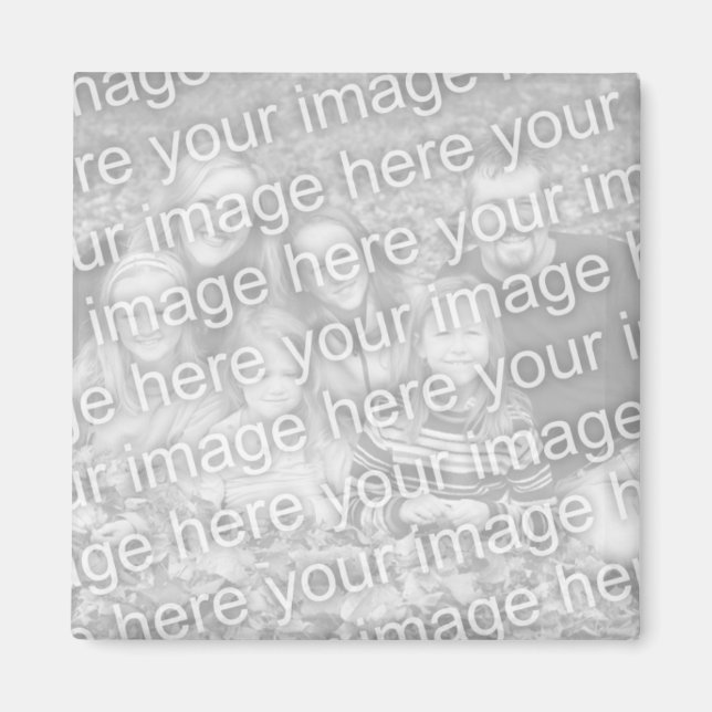 Anpassningsbar fotomagnet med bild-bilden magnet (Framsidan)