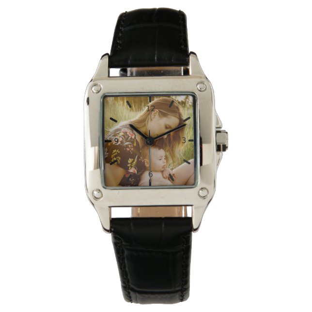 Anpassningsbar Fotominnen Armbandsur (Framsida)