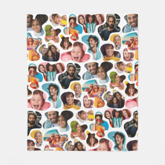 Anpassningsbar Fotomodern kamouflage Fleecefilt