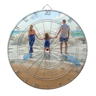 Anpassningsbar Fotomontor med fotodesign Darttavla