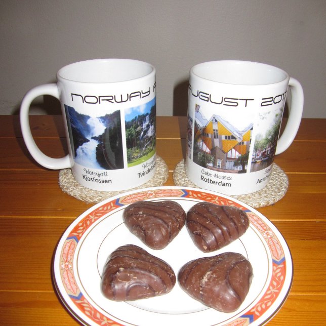 Anpassningsbar foton redigerbar helgdag souvenir kaffemugg (Skapare uppladdad)