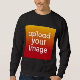 Anpassningsbar Fotoöverföring T-Shirt - Personlig- Lång Ärmad Tröja