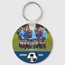 Anpassningsbar Fotopaket Namn teamnummer Nyckelring