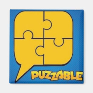 Anpassningsbar fotopussel med Puzzable mobil app Magnet