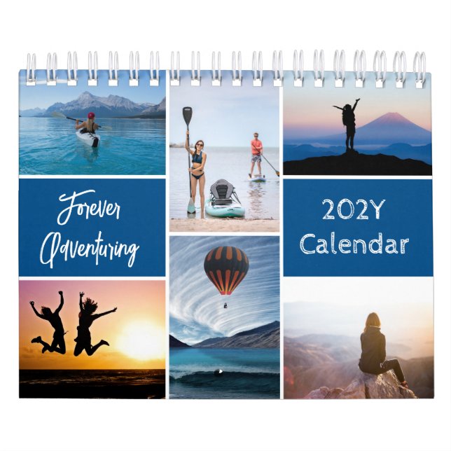 Anpassningsbar Fotoresevägskalender Kalender (Omslag)