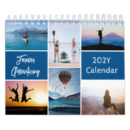 Anpassningsbar Fotoresevägskalender Kalender