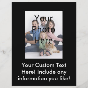 Anpassningsbar - fotosättare reklamblad