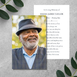 Anpassningsbar Fotosympati - funktionellt minnesko Visitkort