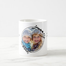 Anpassningsbar-fotot Bästa mamma någonsin mors dag Kaffemugg