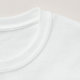 Anpassningsbar Fototext T Shirt (Detalj hals (i vitt))