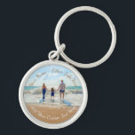 Anpassningsbar Fototextnyckelkedja Namn med din fa Rund Silverfärgad Nyckelring<br><div class="desc">Anpassningsbar Foto och text / Namn - Unik egen design - Personlig Familj / Vänner eller Personlig gåva - Lägg till foto och text - Namn eller ta bort - Ändra storlek och flytta eller ta bort / lägg till inslag / text med anpassning verktyg - Välj textteckensnitt / storlek...</div>