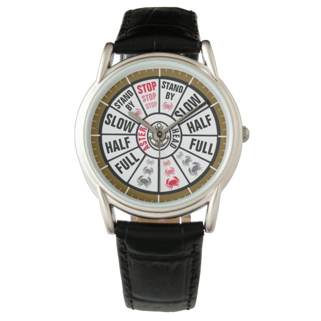 Anpassningsbar Frakts Telegraph Armbandsur (Framsida)