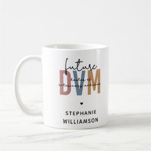 Anpassningsbar Framtida DVM Doktor inom veterinärm Kaffemugg