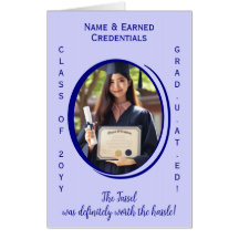 Anpassningsbar från US Blue, Lilac Studenten Photo