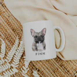 Anpassningsbar Fransk Bulldog Hund älskare Gifts Kaffemugg
