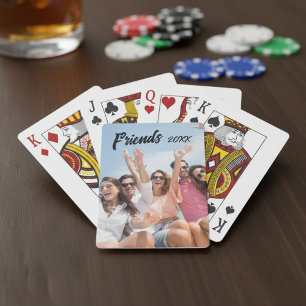 Anpassningsbar Friends foto Casinokort