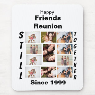 Anpassningsbar Friends Reunion 11 Photo Collage Musmatta