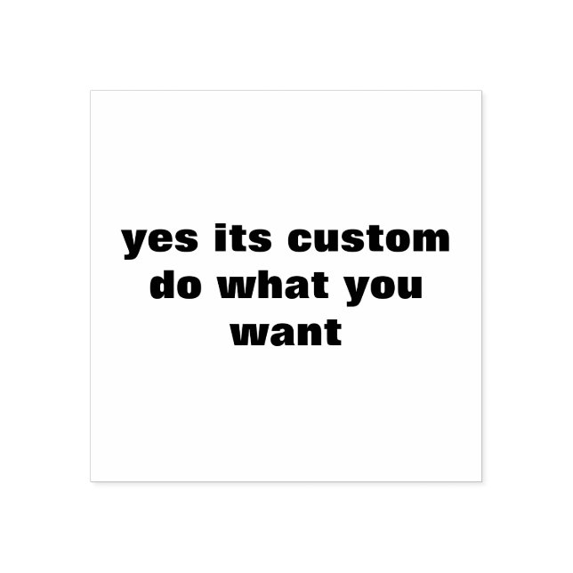 anpassningsbar frimärke stämpel (Tryck)