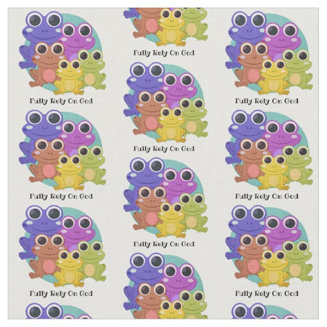 Anpassningsbar Frog Tyg (Närbild)