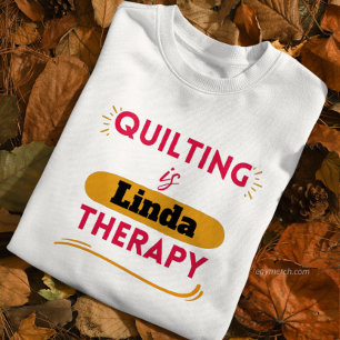anpassningsbar front & back Quilt quilt quilting ä T Shirt