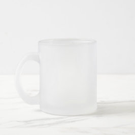 Anpassningsbar Frosted Glass Mugg för varje Tillfä
