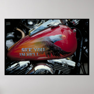 Anpassningsbar fuel tank South Dakota Poster