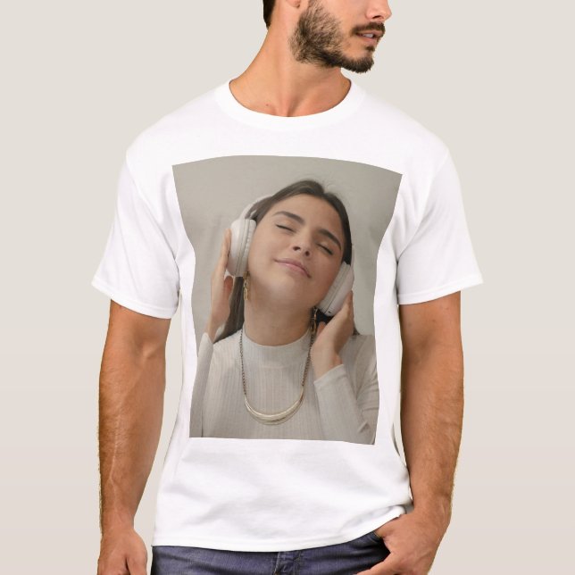 Anpassningsbar Fullt Foto Modern T Shirt (Framsida)
