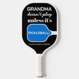 Anpassningsbar Funny Grandma Pickleball Humor Typo