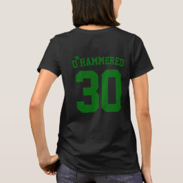 Anpassningsbar Funny O Hammered Klöver St patrick' T Shirt